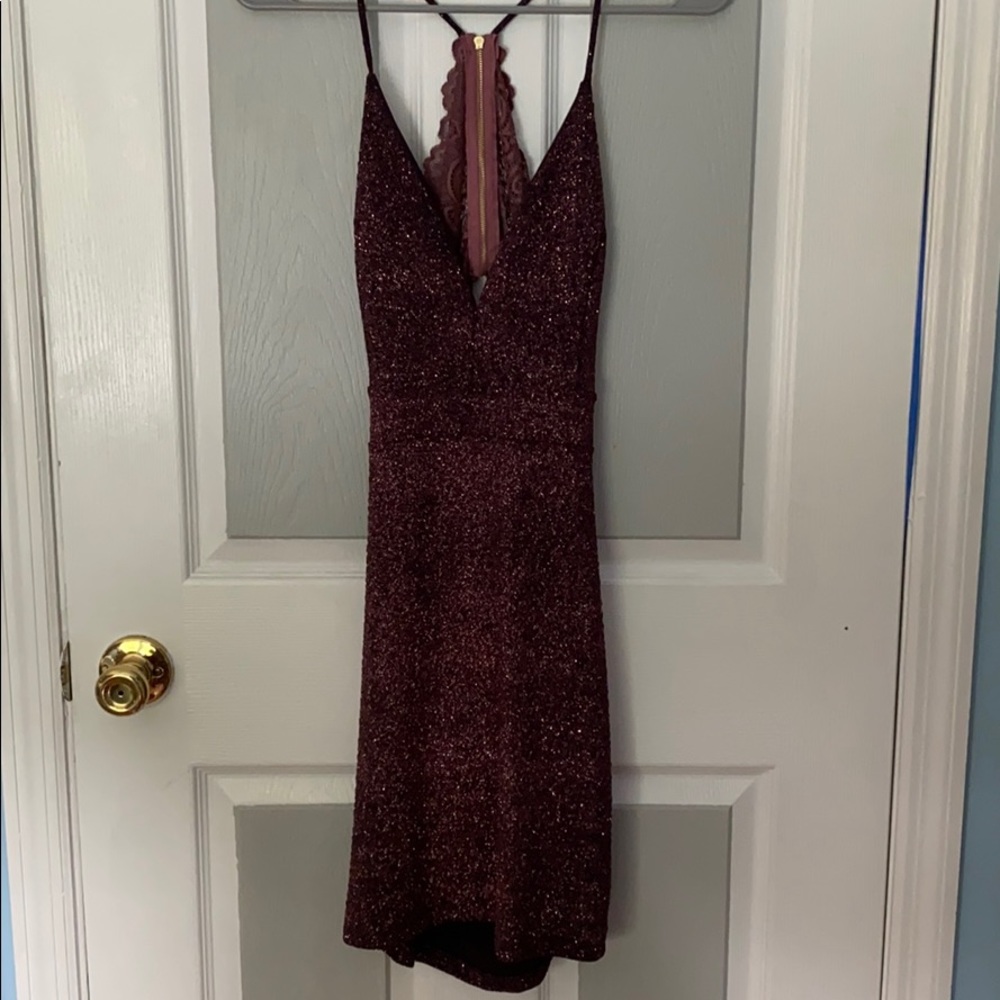 A cute glittery night out dress